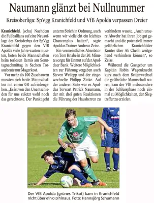 20.09.2015 SpVgg Kranichfeld vs. VfB Apolda