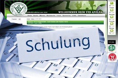 VfB Schulung im www - neue/komfortablere Admin-Oberfläche